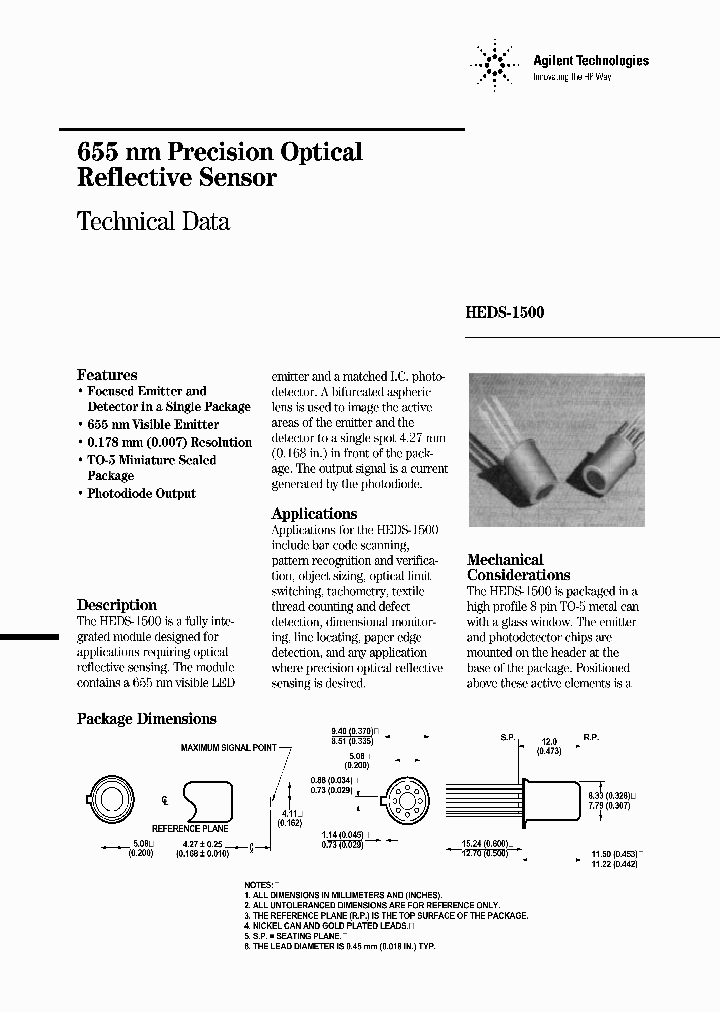 HEDS-1500_1047170.PDF Datasheet