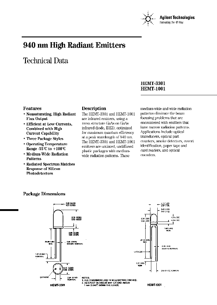 HEMT-3301_1248922.PDF Datasheet