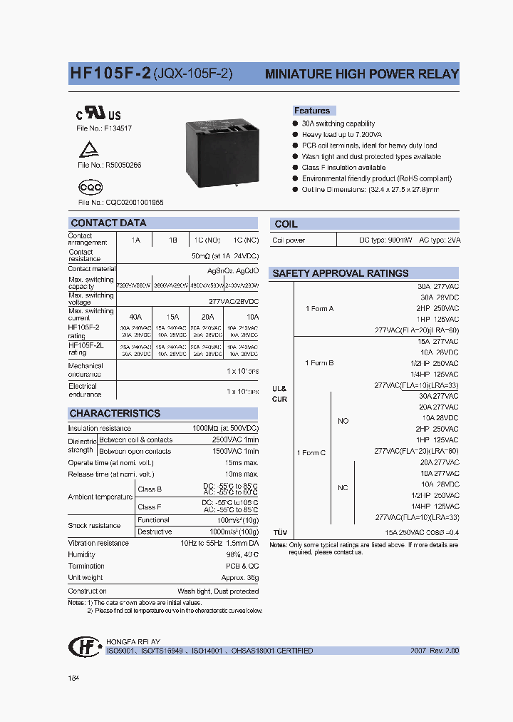 HF105F-2L277D-1ZTF_1249046.PDF Datasheet