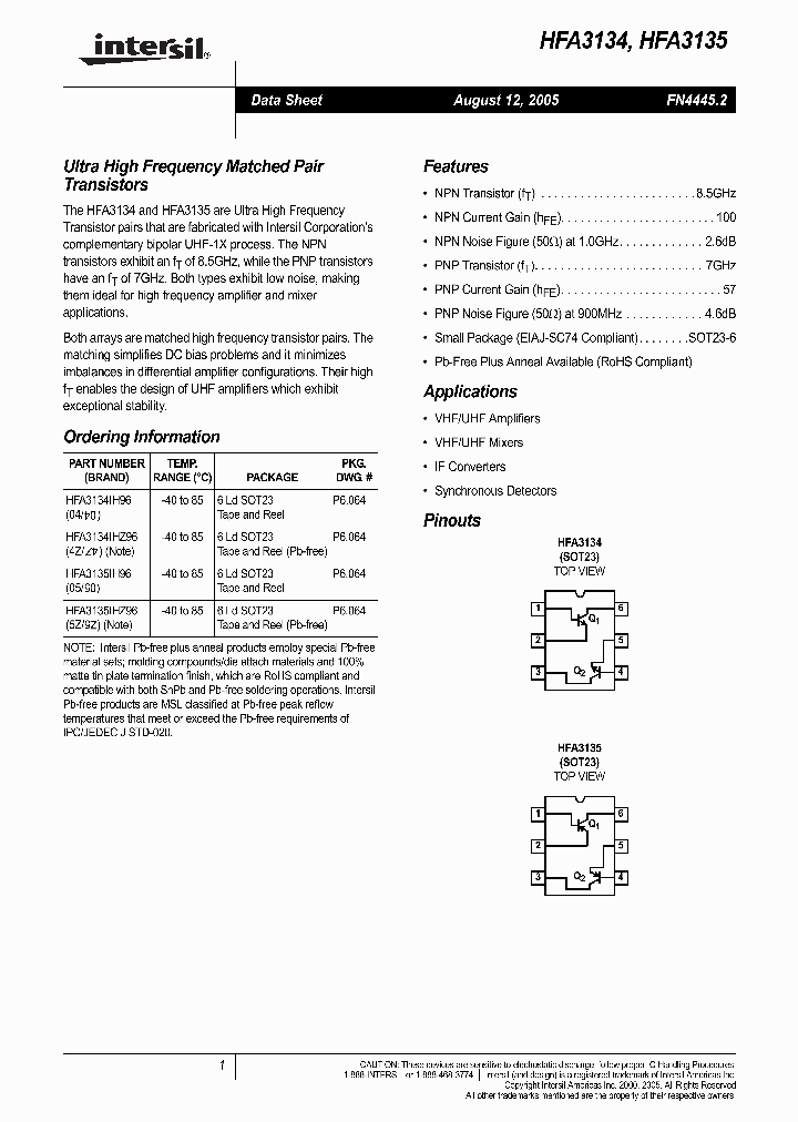 HFA3135IHZ96_1249238.PDF Datasheet