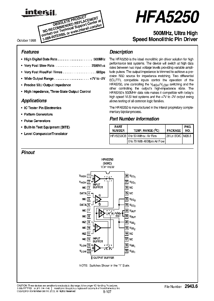 HFA5250_1179307.PDF Datasheet