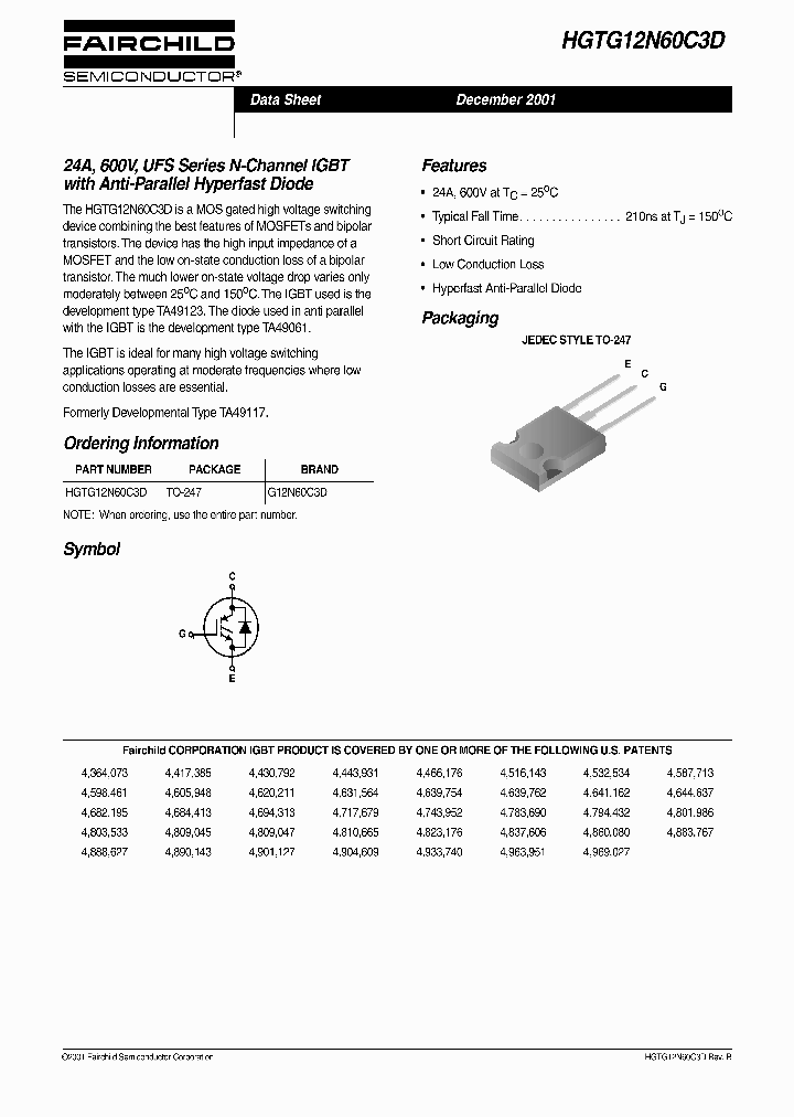 HGTG12N60C3D_1249493.PDF Datasheet