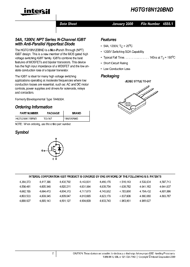 HGTG18N120BND_1249499.PDF Datasheet