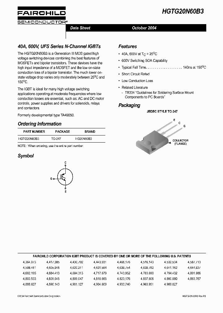 HGTG20N60B3_1249510.PDF Datasheet