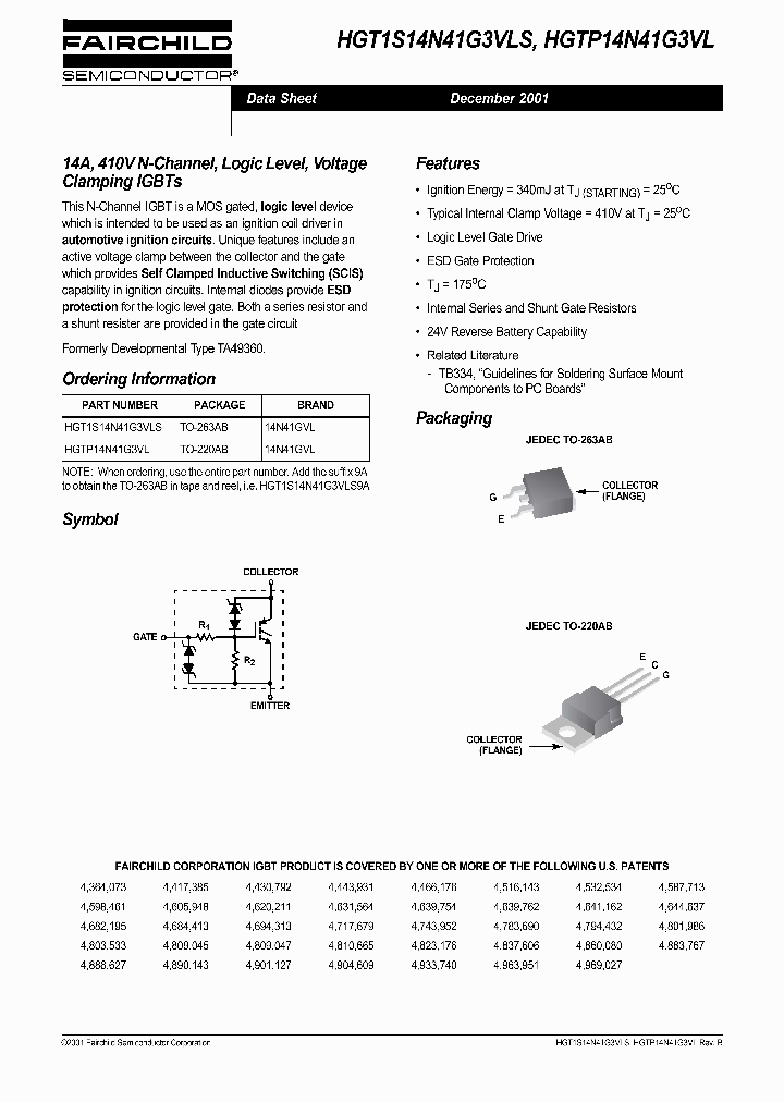 HGTP14N41G3VLS_1249569.PDF Datasheet