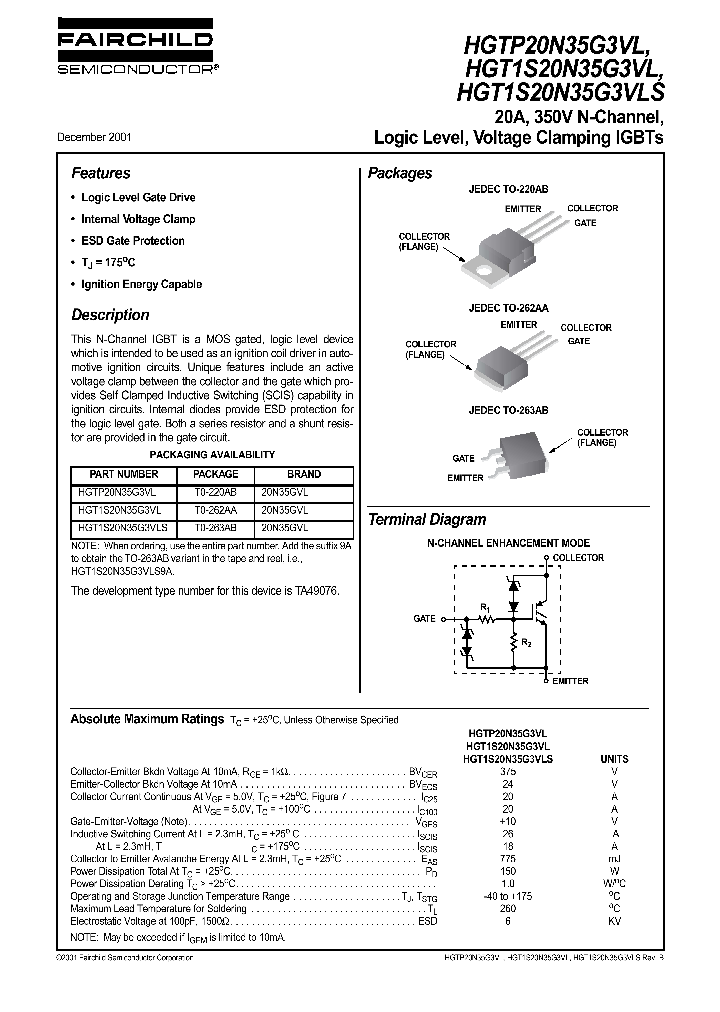 HGT1S20N35G3VL_1170911.PDF Datasheet
