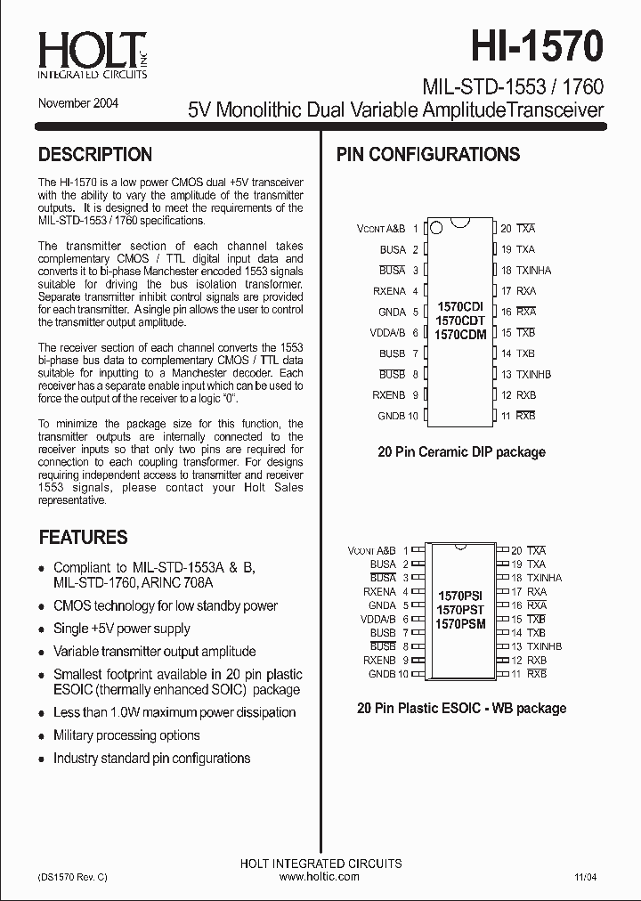 HI-1570PSI_1116945.PDF Datasheet