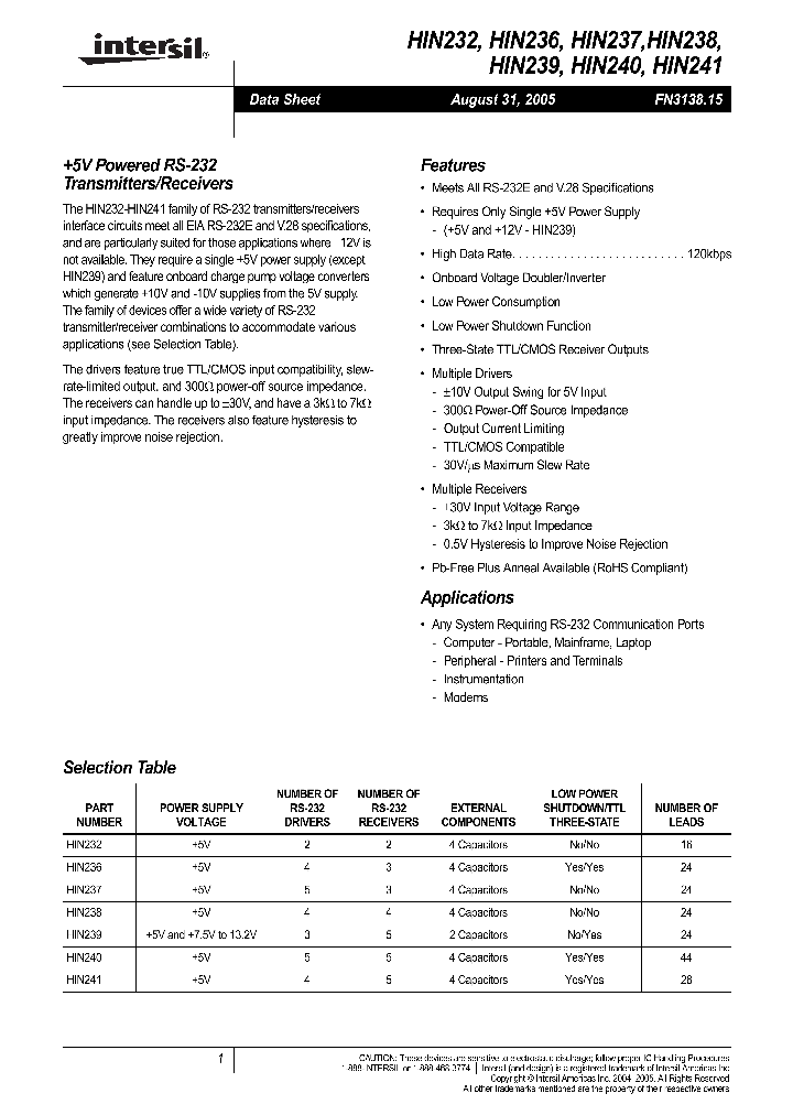 HIN240CNZ_1030868.PDF Datasheet