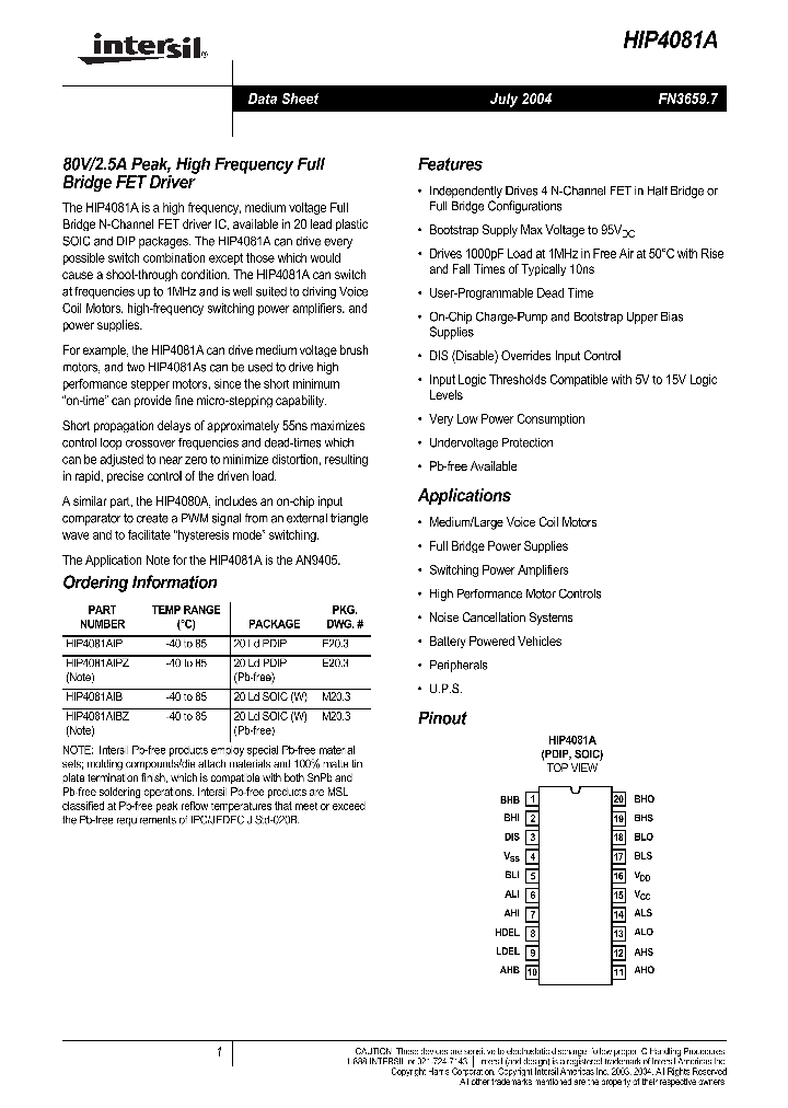 HIP4081A04_722367.PDF Datasheet