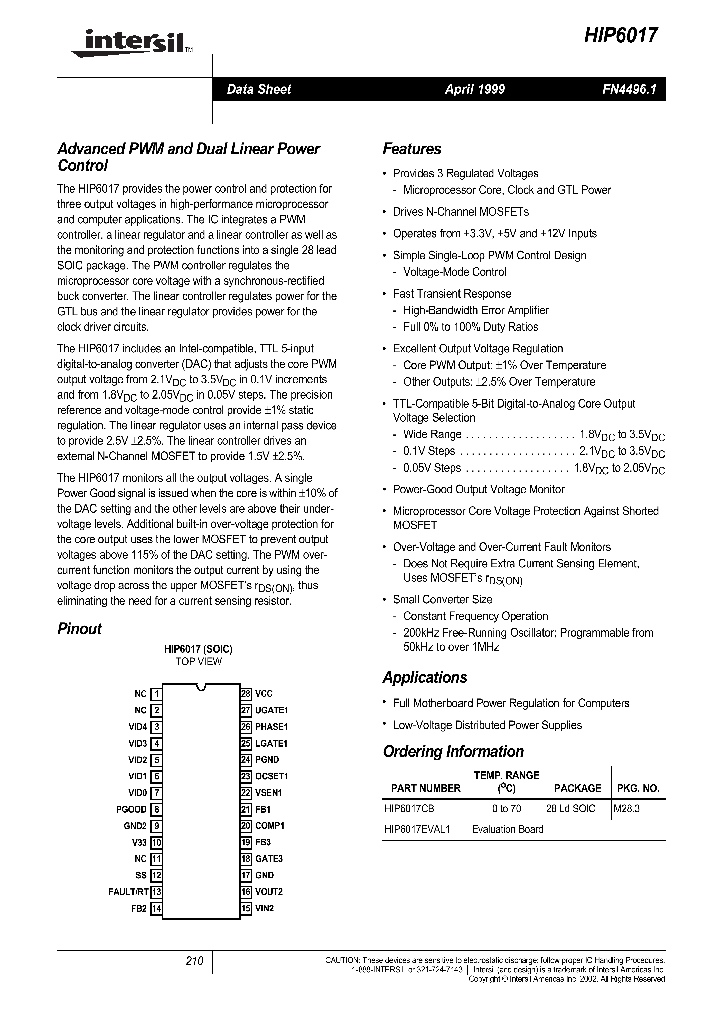 HIP6017EVAL1_1250003.PDF Datasheet