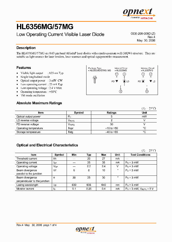 HL6357MG_1250120.PDF Datasheet