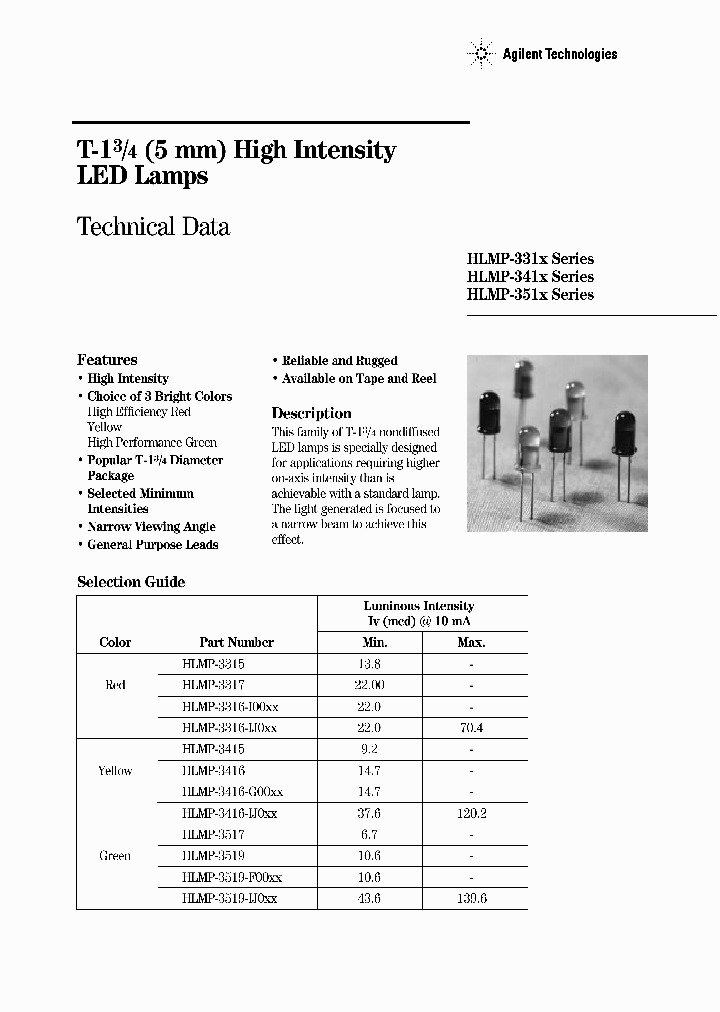 HLMP-3316-I00XX_615342.PDF Datasheet