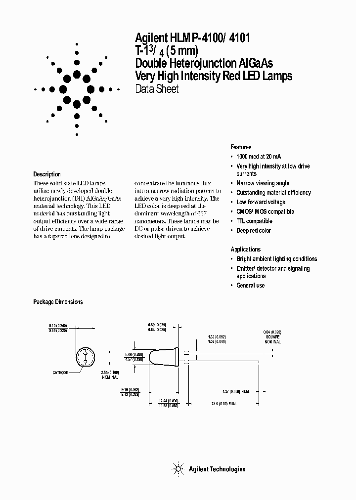 HLMP-4101-ZZ000_1250195.PDF Datasheet