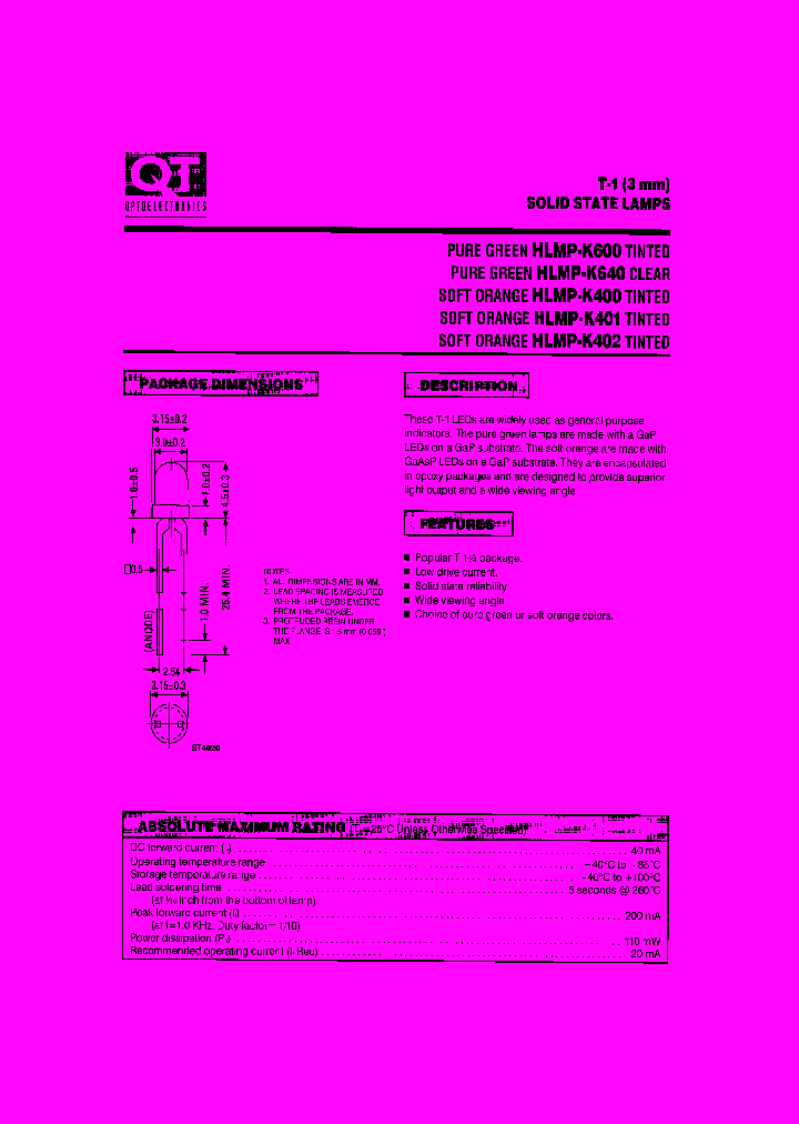 HLMP-K640_1250232.PDF Datasheet