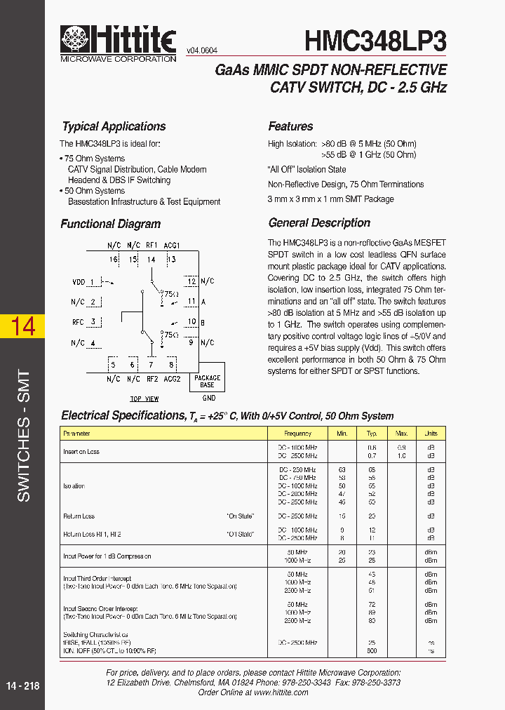 HMC348LP3_1250585.PDF Datasheet
