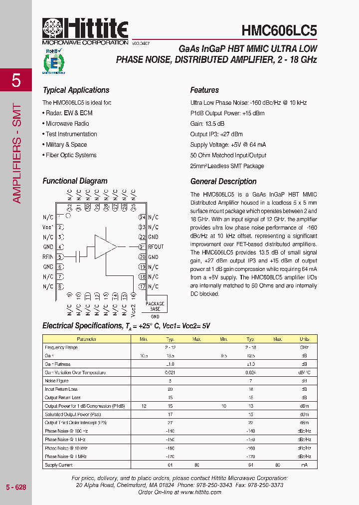HMC606LC5_1250710.PDF Datasheet