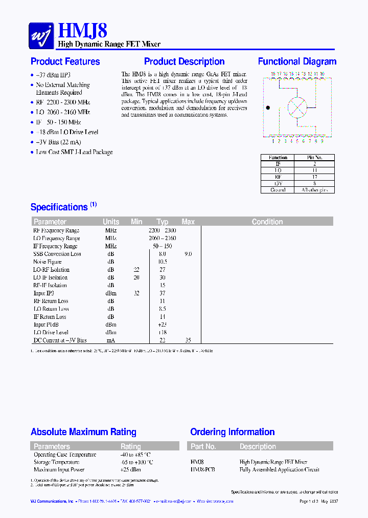 HMJ807_1250743.PDF Datasheet
