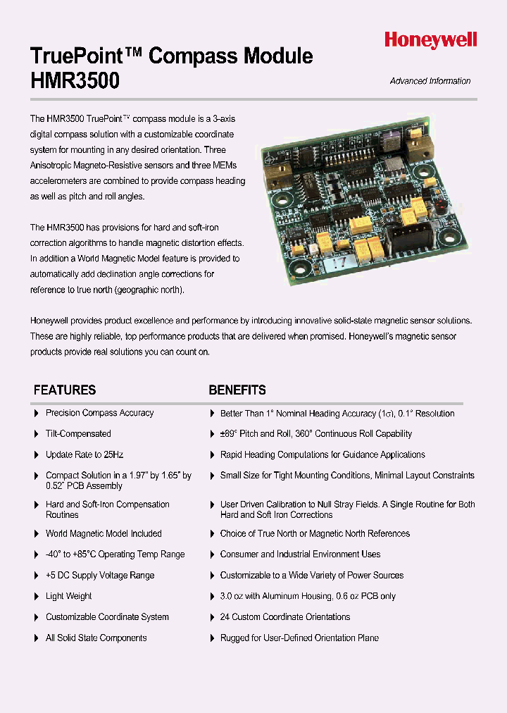 HMR3500_662806.PDF Datasheet