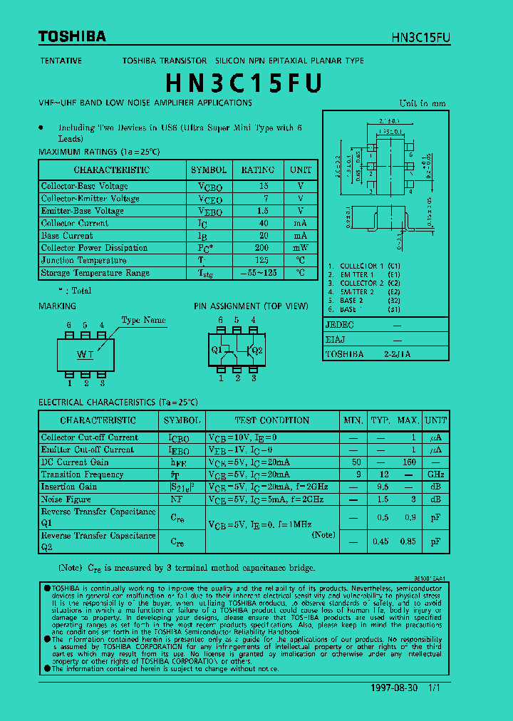 HN3C15FU_1250867.PDF Datasheet