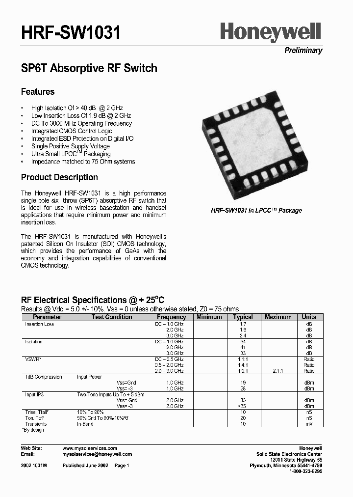 HRF-SW1031-TR_1251050.PDF Datasheet