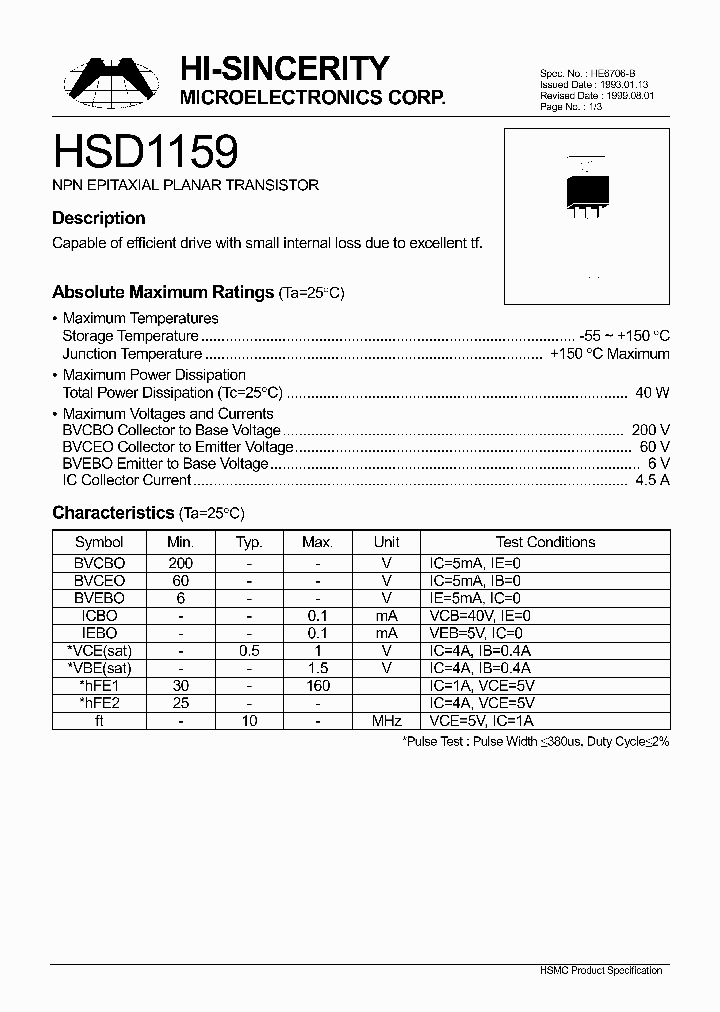 HSD1159_1251292.PDF Datasheet