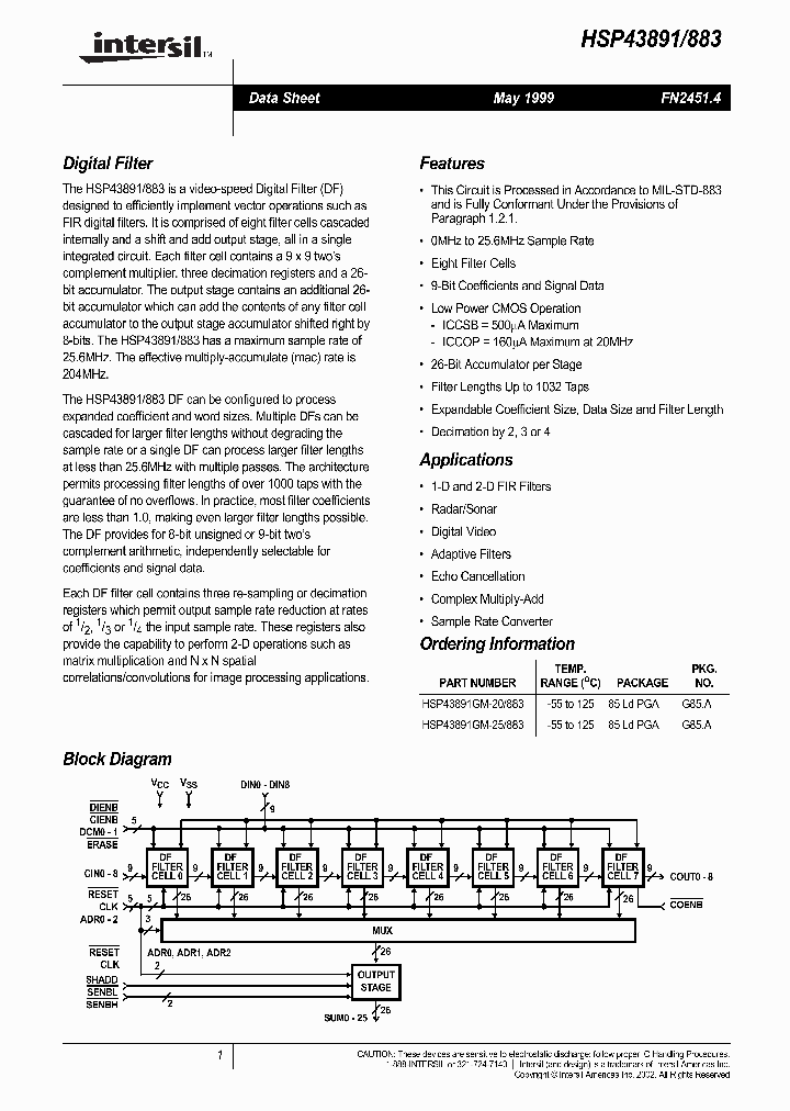 HSP43891GM-25883_1251411.PDF Datasheet