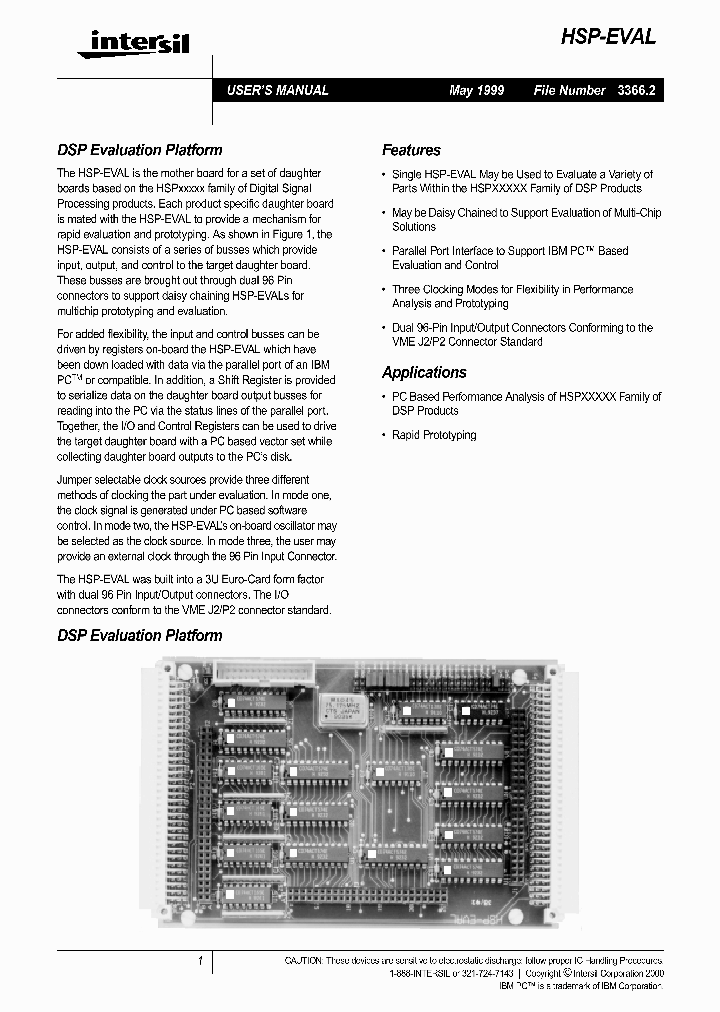 HSP-EVAL_1251460.PDF Datasheet