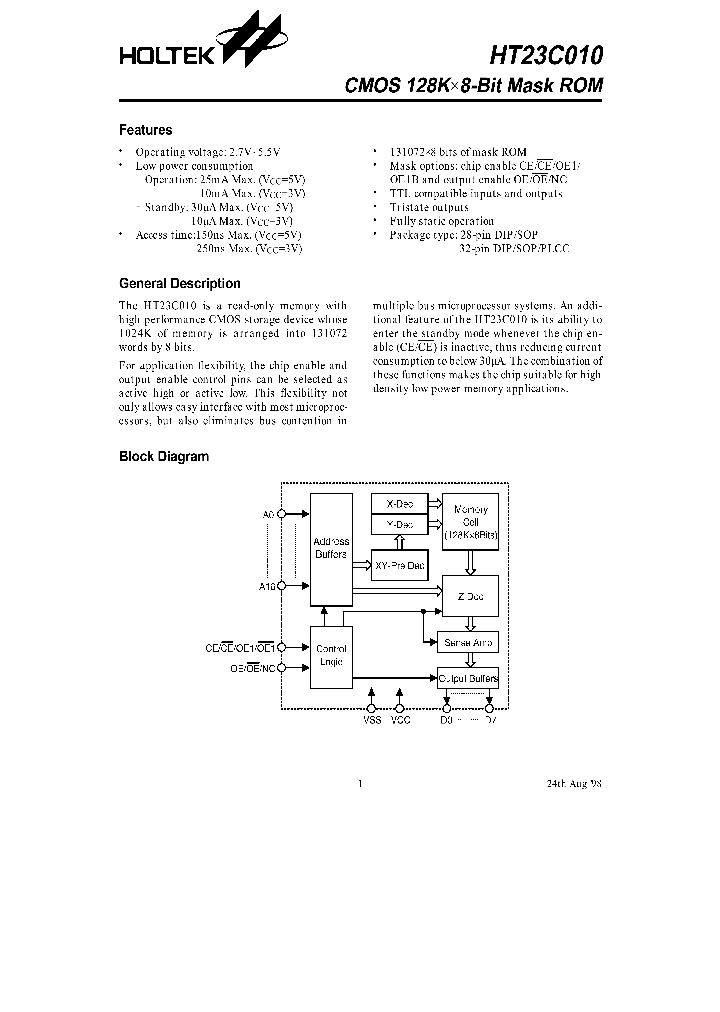 HT23C010_1251542.PDF Datasheet