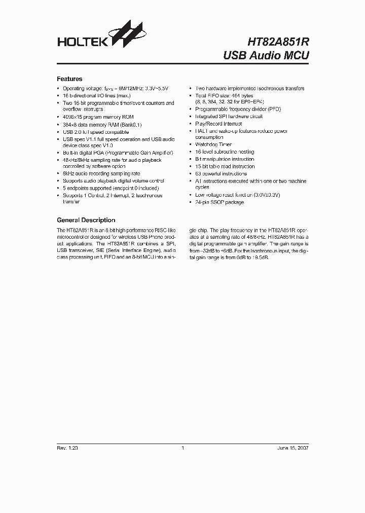 HT82A851R_1154426.PDF Datasheet