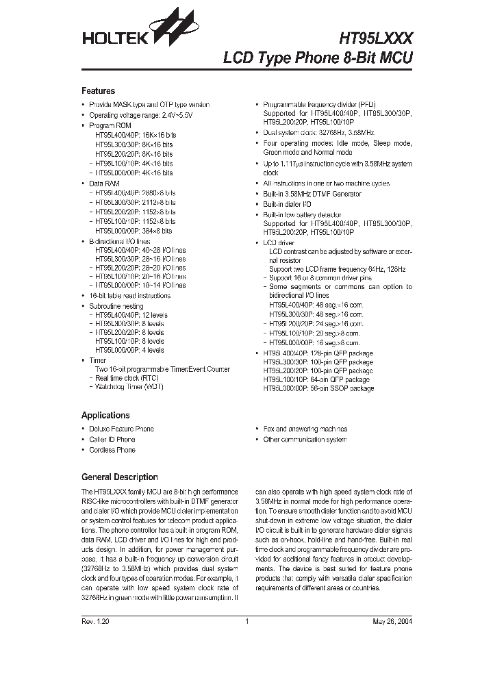 HT95LXXX_1251696.PDF Datasheet