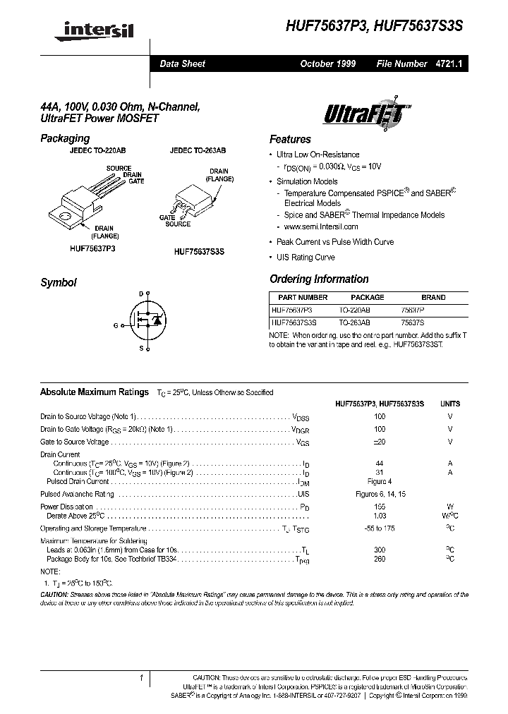 HUF75637S3S_1251808.PDF Datasheet
