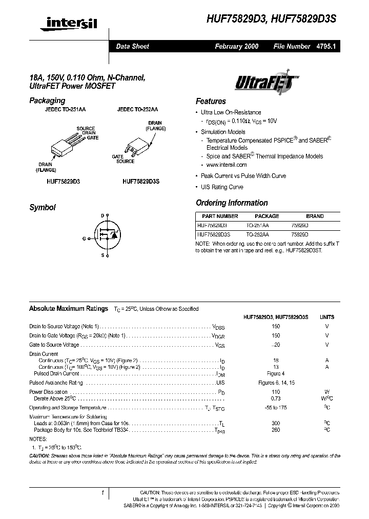 HUF75829D3S_1251820.PDF Datasheet