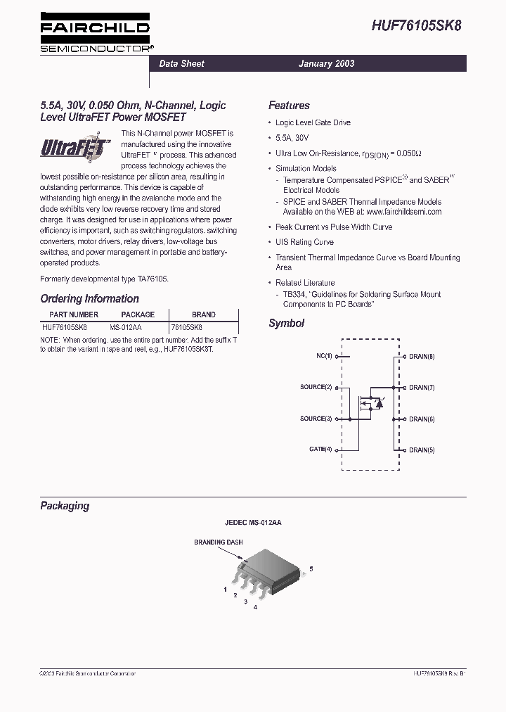 HUF76105SK8_1251834.PDF Datasheet