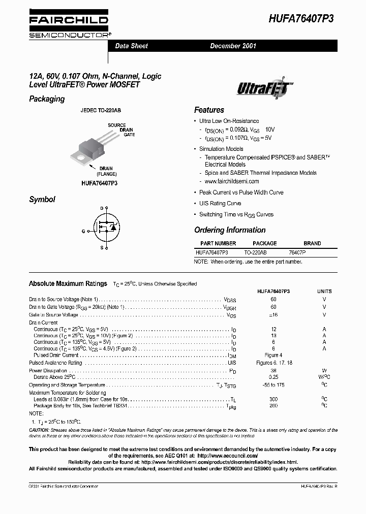 HUFA76407P3_1251921.PDF Datasheet