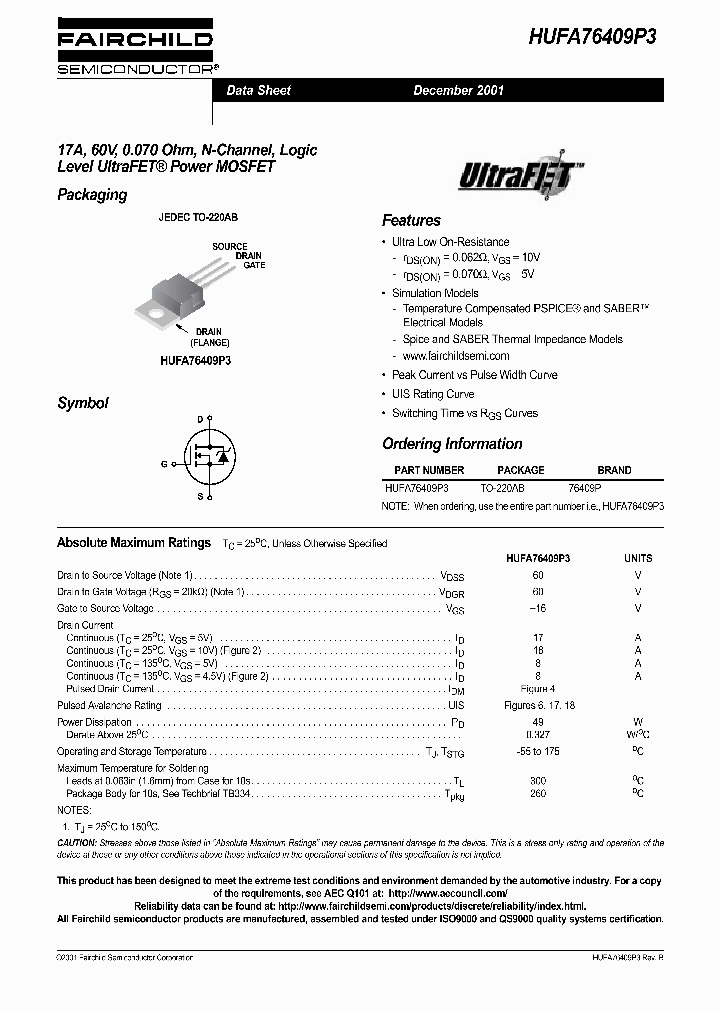 HUFA76409P3_1251923.PDF Datasheet