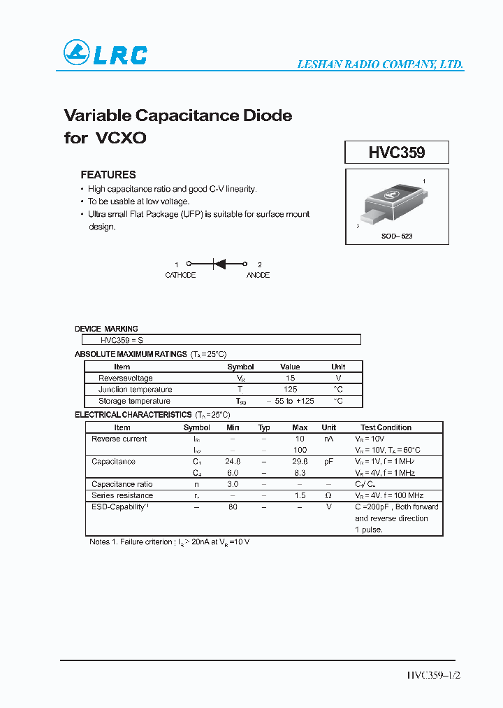 HVC359_1252097.PDF Datasheet