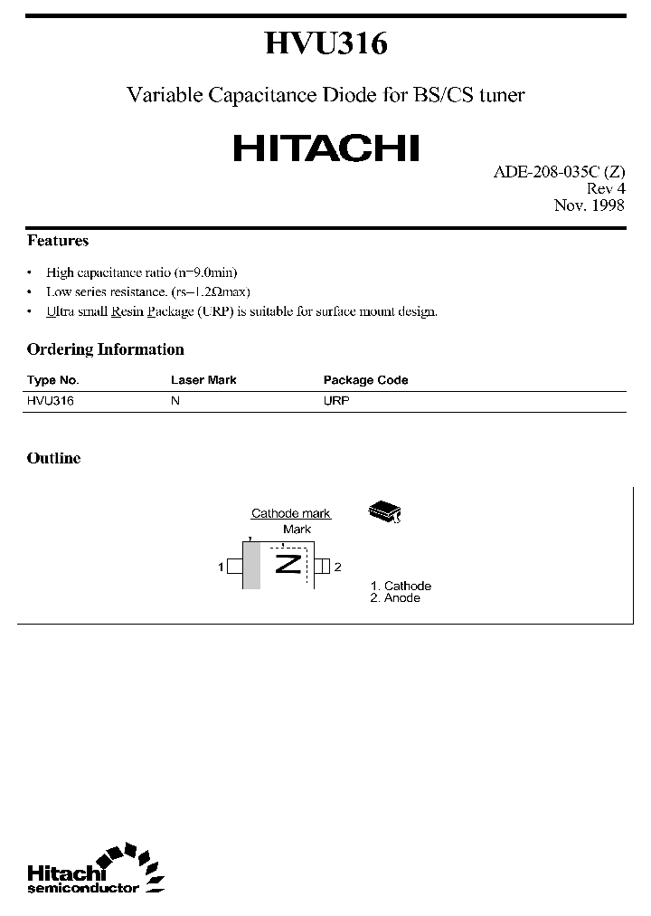 HVU316_1161450.PDF Datasheet