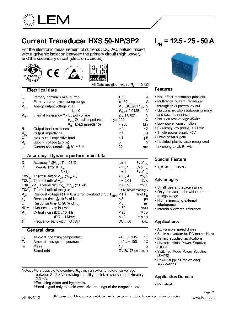HXS50-SP2_701112.PDF Datasheet