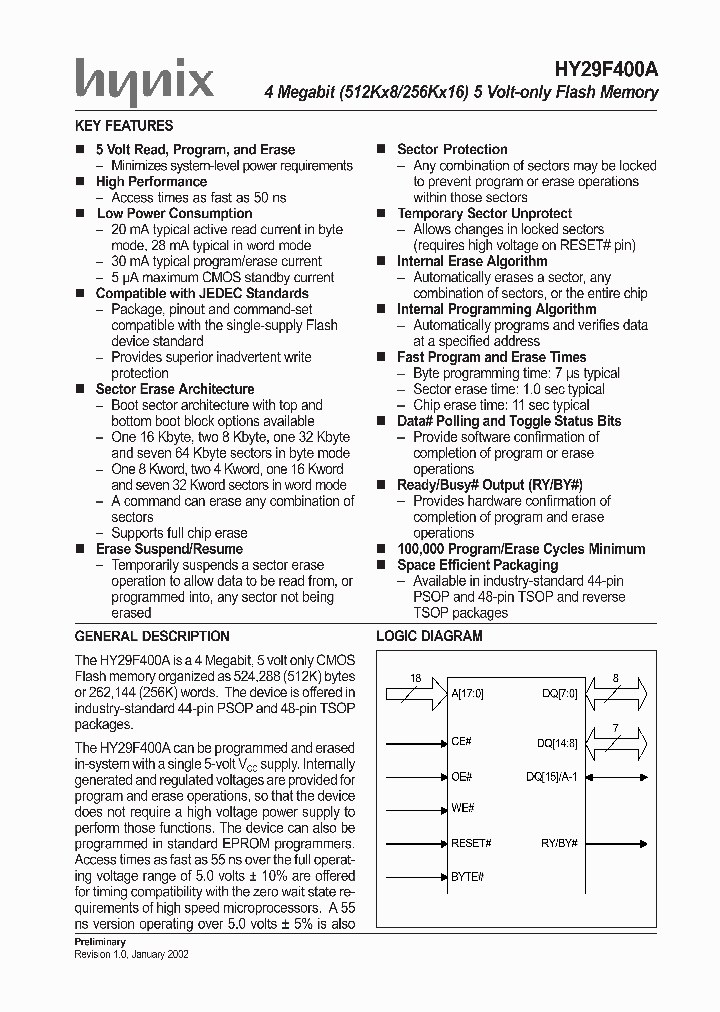HY29F400ABT-50_641928.PDF Datasheet