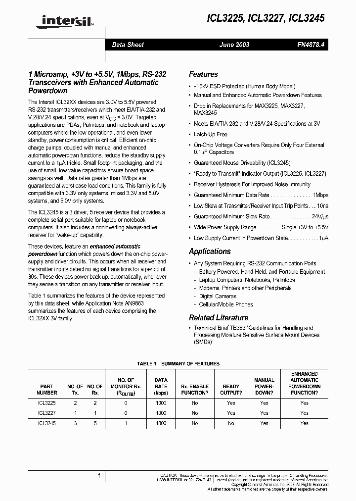 ICL3245CB_808110.PDF Datasheet