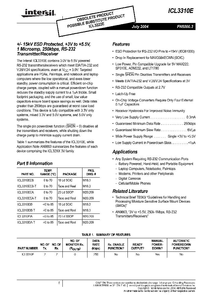 ICL3310EIB_790791.PDF Datasheet