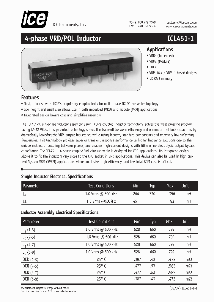 ICL451-1_1252623.PDF Datasheet
