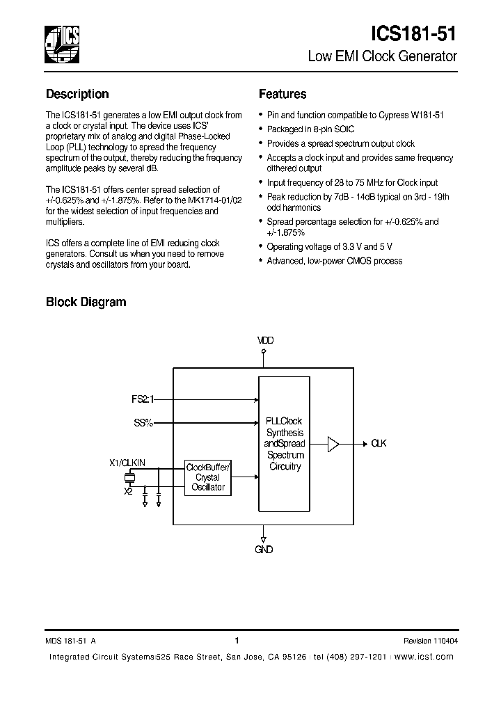 ICS181M-51T_1252741.PDF Datasheet