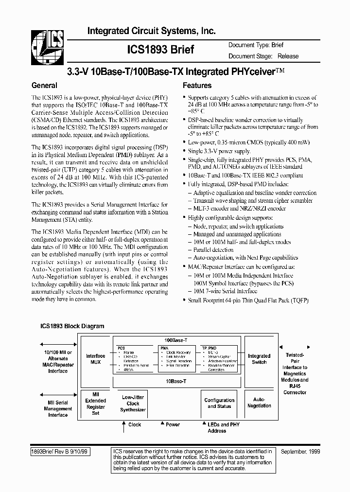 ICS1893Y-10_1252755.PDF Datasheet