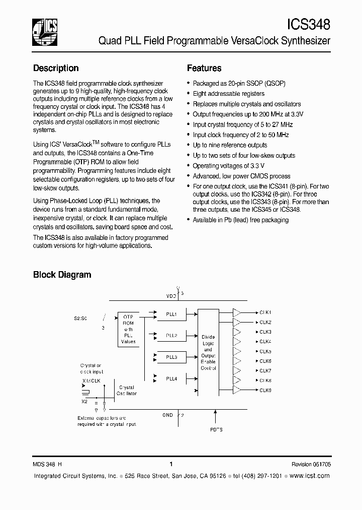 ICS348RPT_1252785.PDF Datasheet