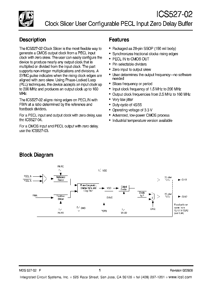 ICS527R-02T_1252812.PDF Datasheet
