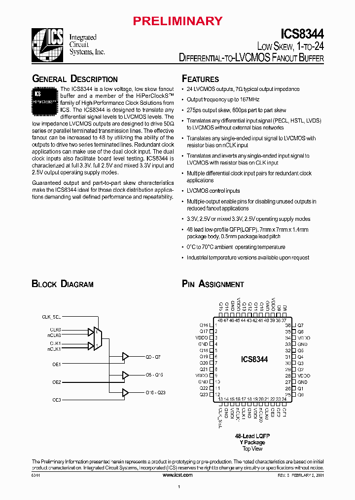 ICS8344BYT_1252910.PDF Datasheet