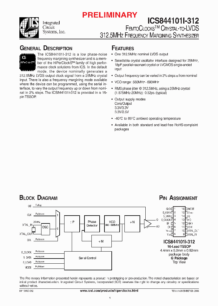ICS844101I-312_1253058.PDF Datasheet