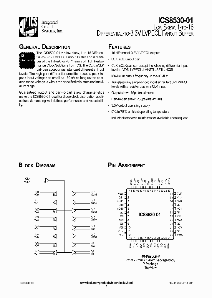ICS8530DY-01T_1253105.PDF Datasheet