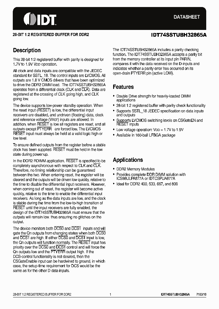 ICSSSTUAH32865A_1023889.PDF Datasheet